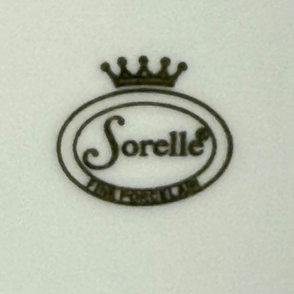 Vintage Sorelle porcelain floral trinket box set round oval heart with teapot - Picture 7 of 7